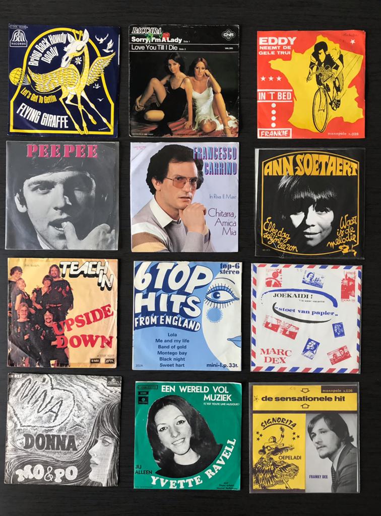 Lot de 165 singles avec quelques raretés et dédicacés., CD & DVD, Vinyles Singles, Comme neuf, Enlèvement ou Envoi