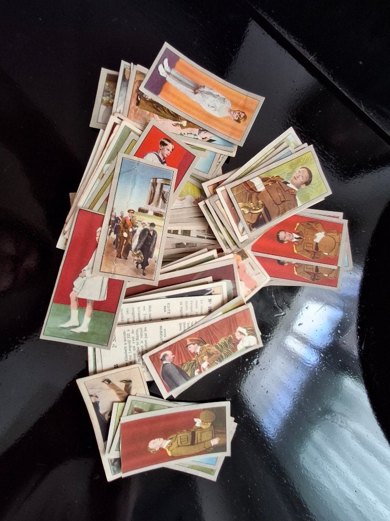 lot chromo's Belgisch Vorstenhuis ., Verzamelen, Verzenden, Gebruikt, Kaart, Foto of Prent