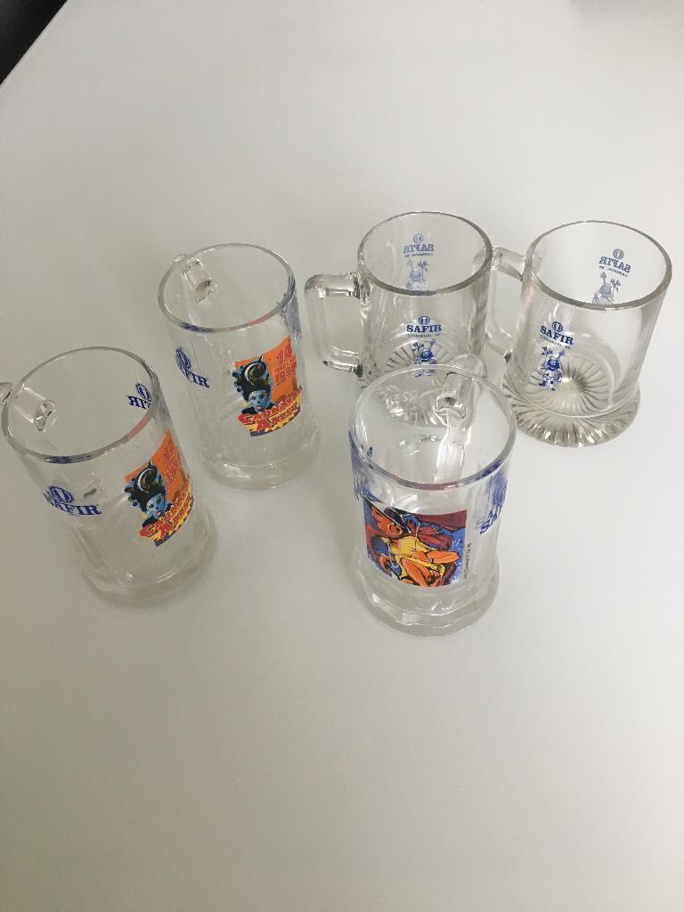 Aalst Carnaval glazen 3 soorten, Ophalen, Nieuw, Glas of Glazen