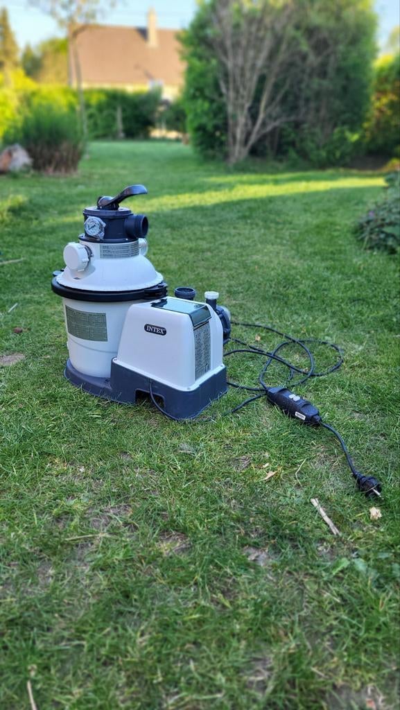 Intex zandfilterpomp, Ophalen