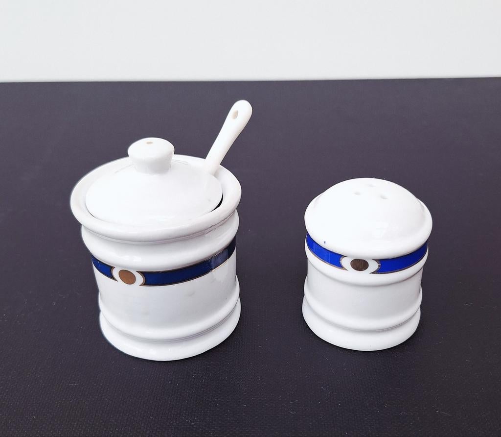 Moutardier et salière Philippe Deshoulières Sèlection, Enlèvement ou Envoi