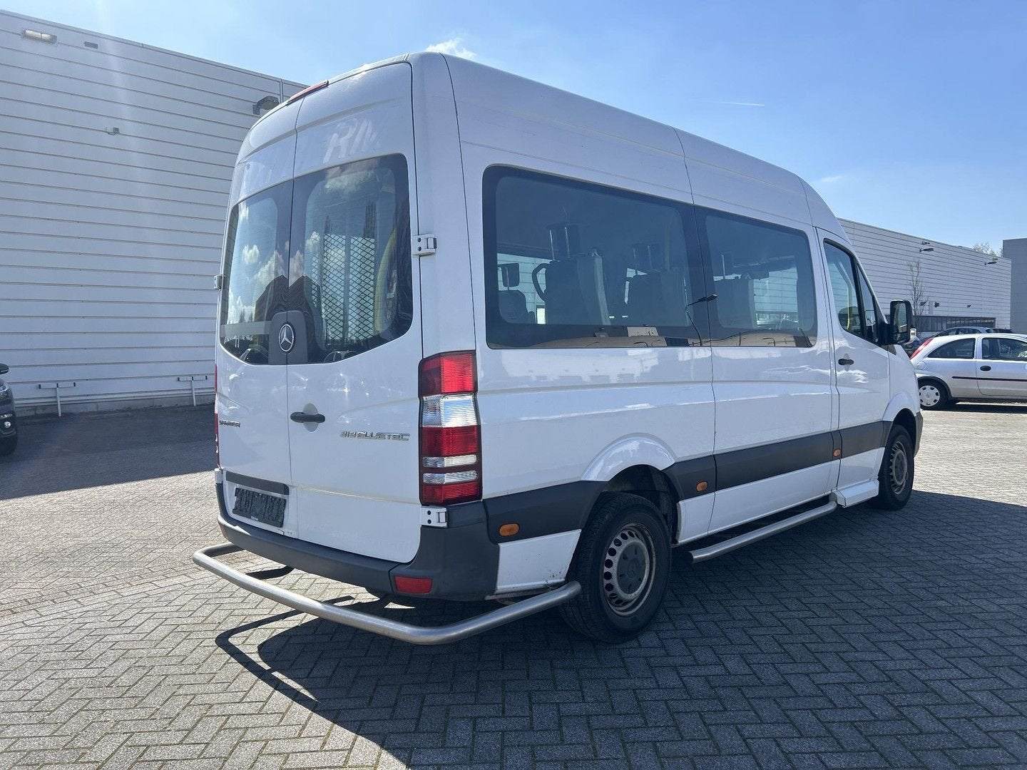 Mercedes-Benz Sprinter 313 2.2 BlueTEC BE+ 366 | € 7.950,- N, Auto's, Mercedes-Benz, 197 g/km, Monovolume, Zwart, Wit