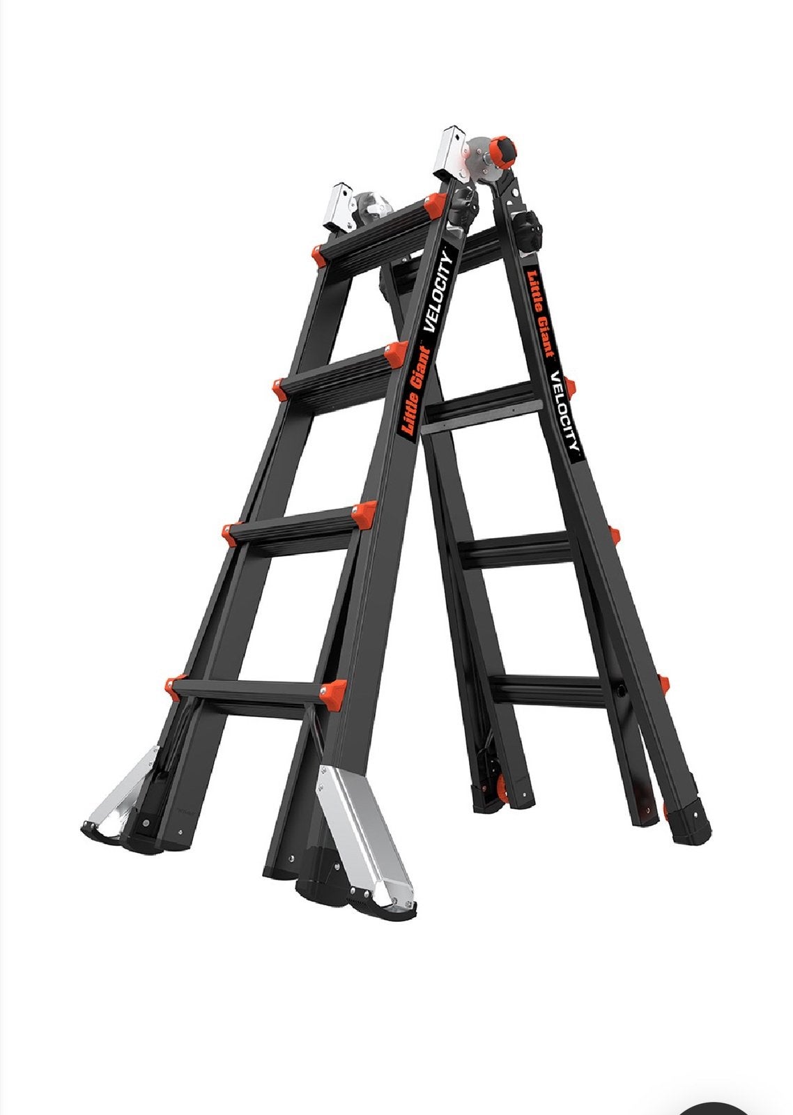 Splinternieuw telescopische vouwladder  te koop!, Ophalen, Zo goed als nieuw
