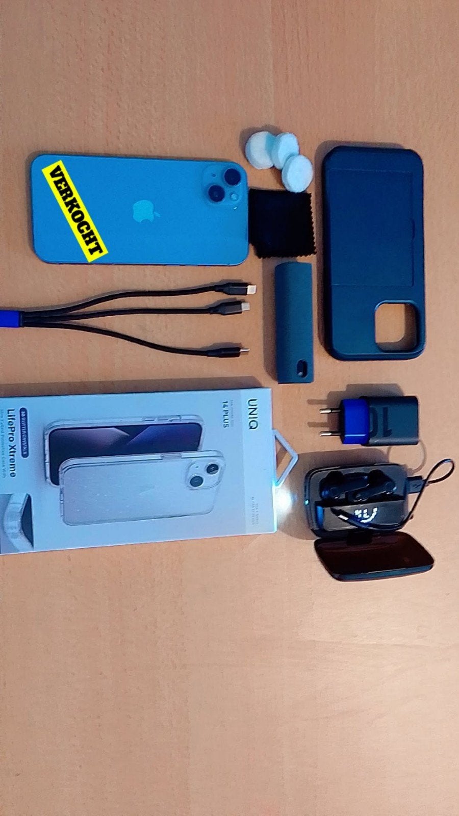 Apple iPhone 14 Plus, Telecommunicatie, Mobiele telefoons | Apple iPhone, Ophalen of Verzenden, Blauw, 128 GB, IPhone 14 Plus