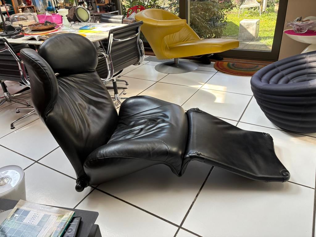 Fauteuil/chaise longue design/vintage Cassina, Enlèvement ou Envoi