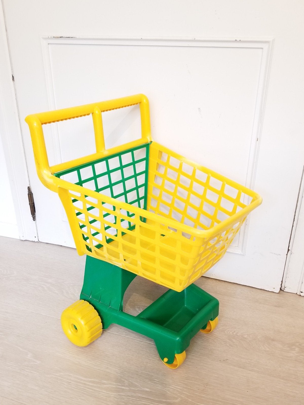 Kinderen winkelkar shopping trolley, Kinderen en Baby's, Speelgoed | Overig, Ophalen, Zo goed als nieuw, Jongen of Meisje