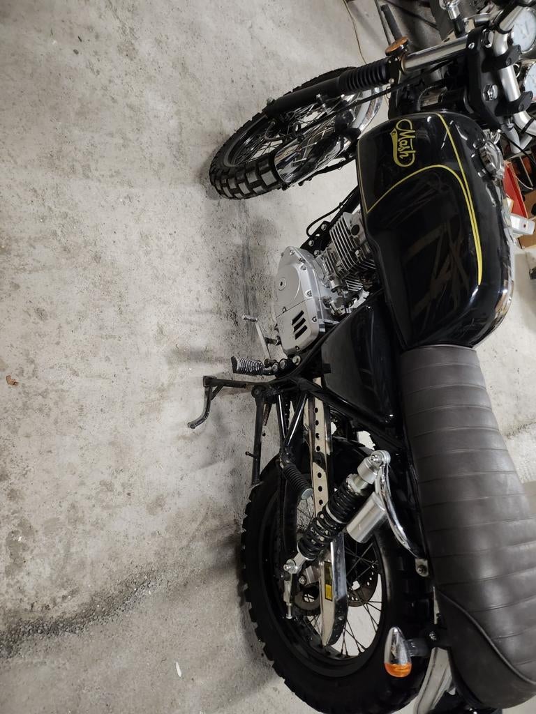 Mash Black seven 125cc, Ophalen