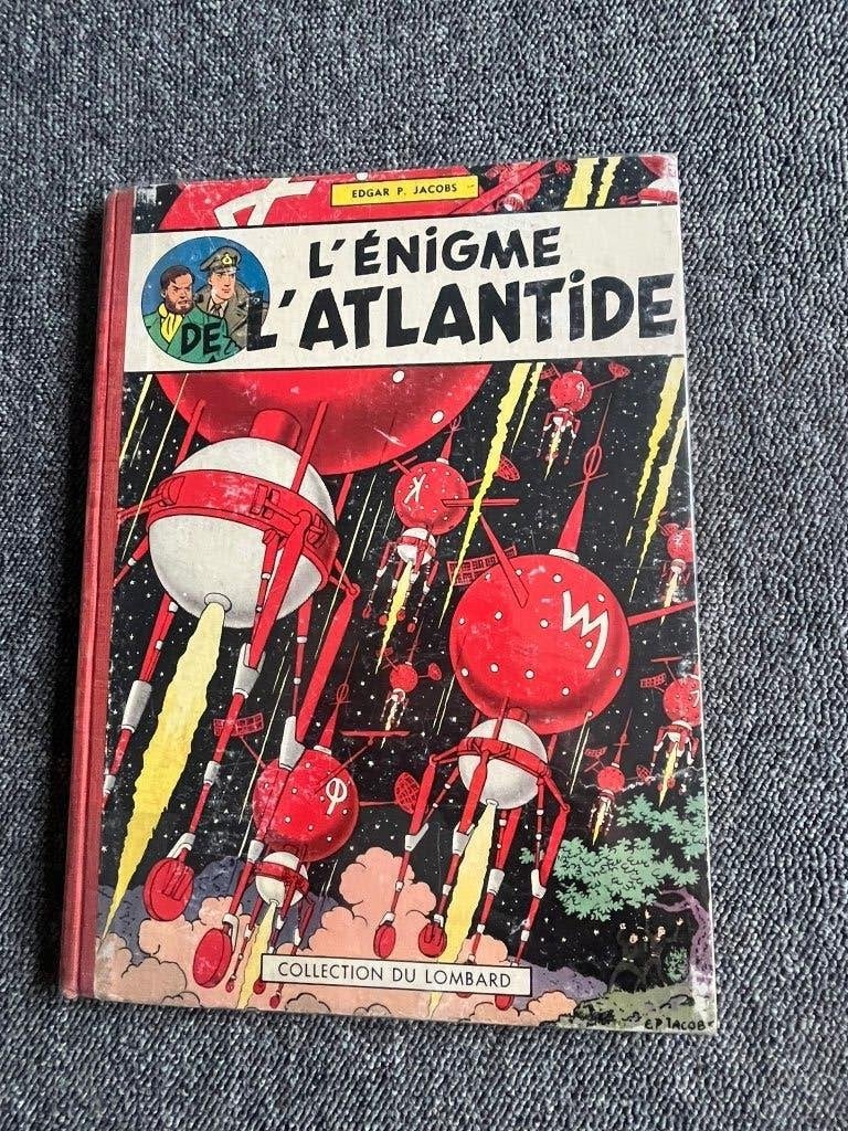 Black&Mortimer de duivelse val EO 1957, Boeken, Gelezen, Edgar P. Jacobs, Eén stripboek, Ophalen of Verzenden