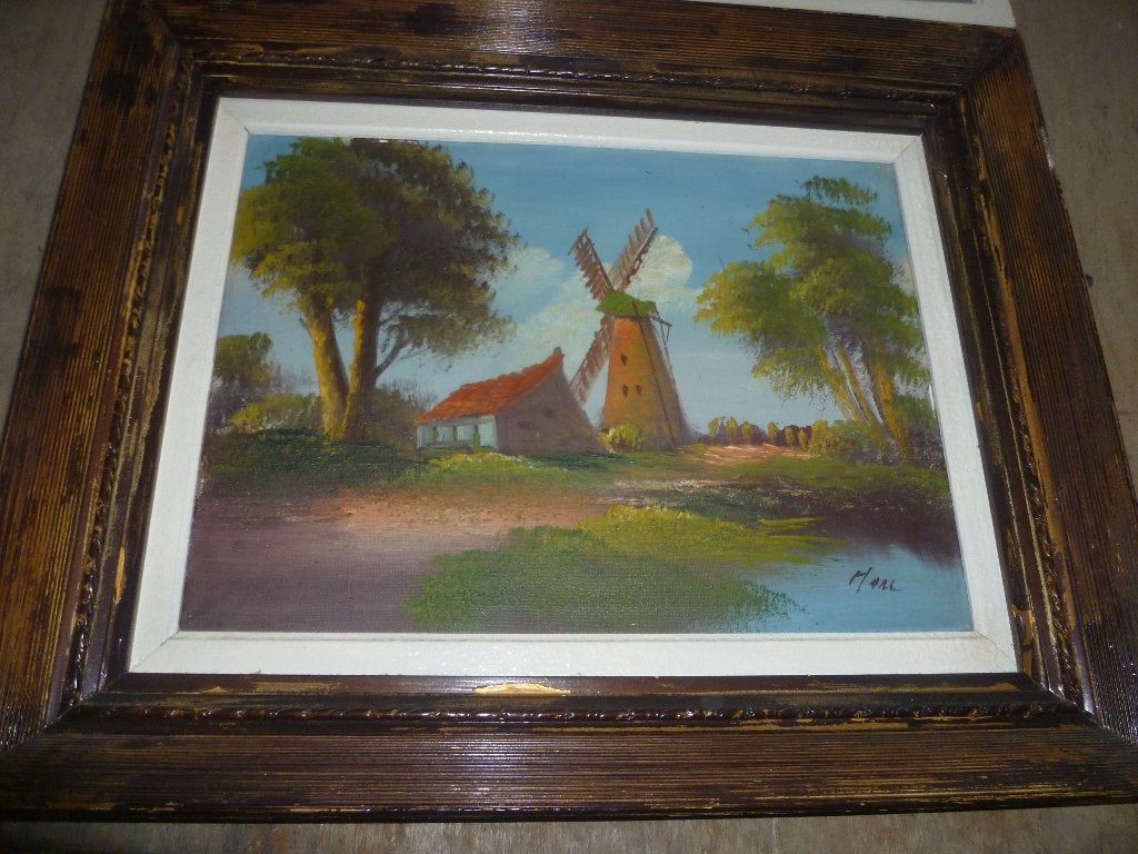 SCHILDERIJ OP DOEK, Antiek en Kunst, Ophalen