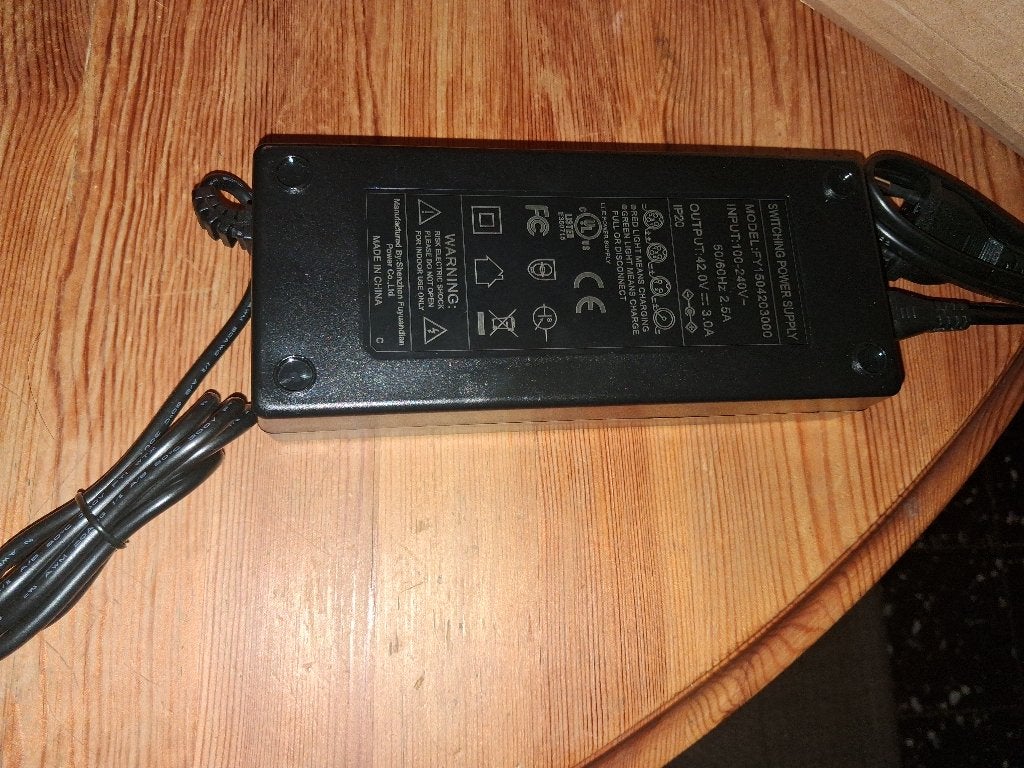 Apollo 42V 3A E-Bike Charger –36V Li-ion Battery, Fietsen en Brommers, Ophalen, Nieuw