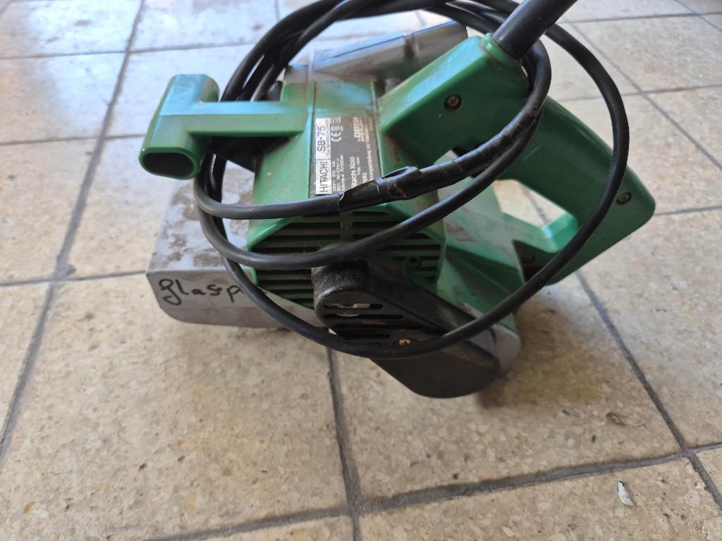 hitachi bandschuurmachine, Ophalen, Gebruikt, 600 tot 1200 watt, Bandschuurmachine