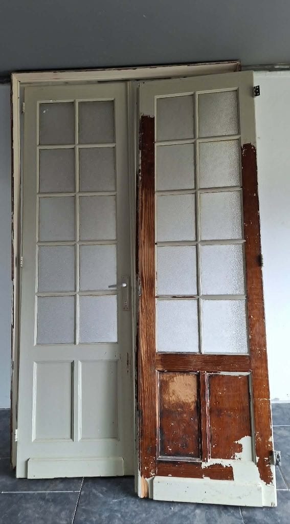 Deur herenhuis, Ophalen, Gebruikt, Binnendeur, Vouwdeur