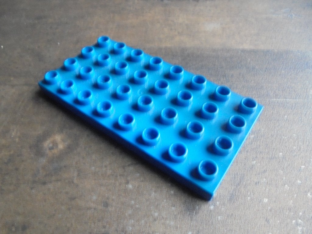 Lego Duplo Baseplate 4x8 (zie foto's) 9, Ophalen of Verzenden, Gebruikt, Losse stenen, Duplo