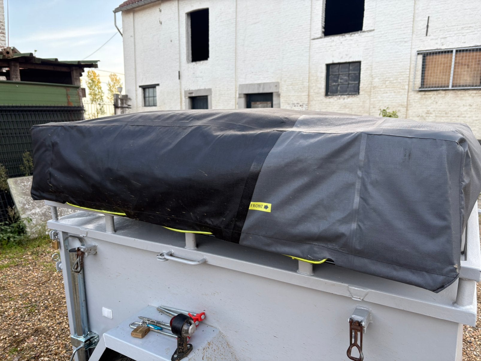 Daktent mh500 fresh & black 2personen, Caravans en Kamperen, Ophalen, Gebruikt, Tot en met 2