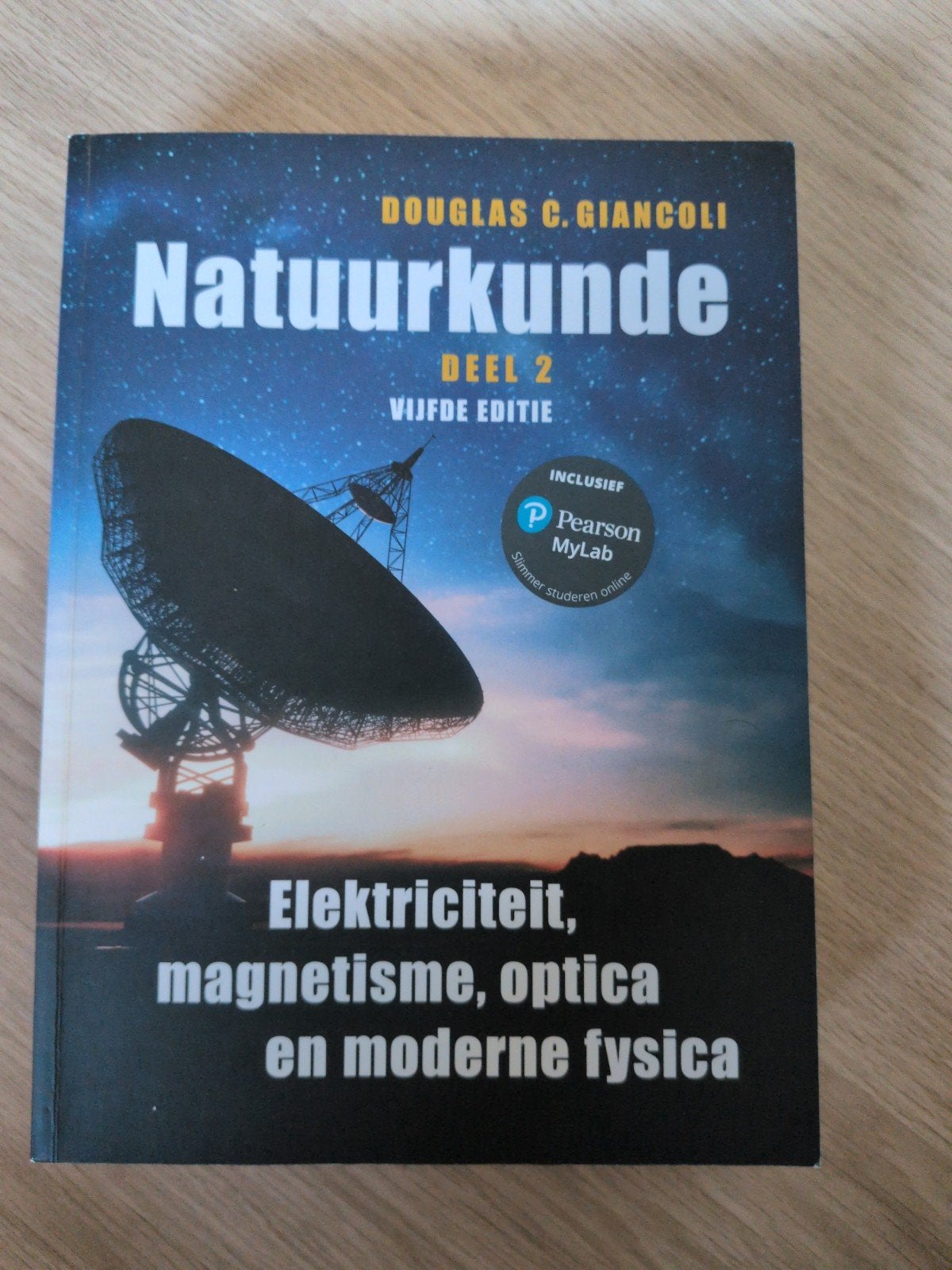 Natuurkune deel 2 - Douglas Giancoli, Boeken, Ophalen, Natuurkunde, Zo goed als nieuw, Douglas C. Giancoli