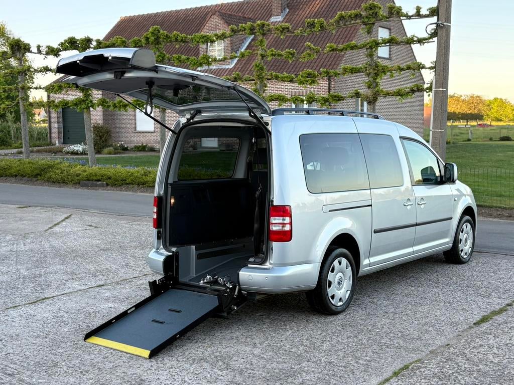 ♿️Volkswagen Caddy Maxi 1.2TSI ROLSTOEL INAVLIDE TPMR, Achat, Entreprise, 5 portes, Caddy Maxi