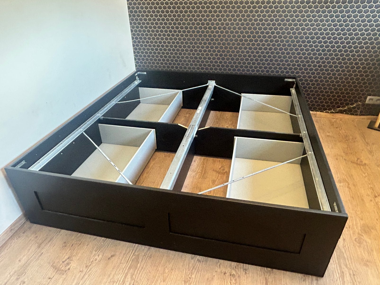 Ikea brimnes bedframe + lades, Ophalen, Zo goed als nieuw