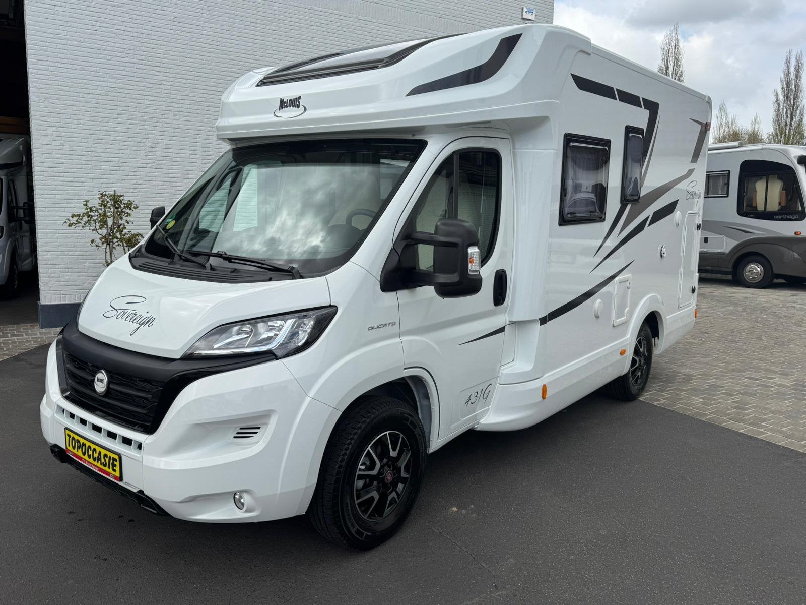 Fiat Dicato McLouis Sovereign 431 G, Caravans en Kamperen, Mobilhomes, Fiat, Bedrijf, Half-integraal, Tot 4 meter