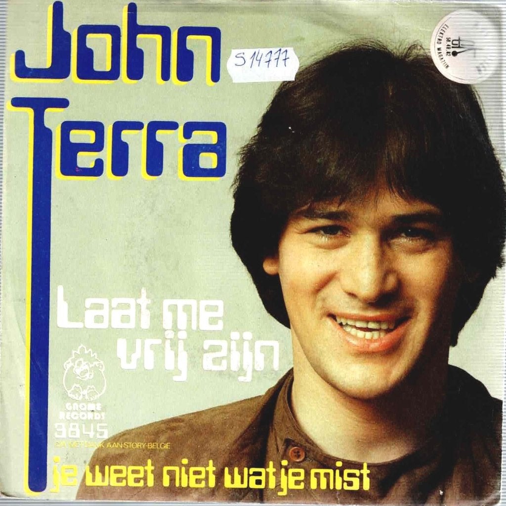 Vinyl, 7"  /  John Terra – Laat Me Vrij Zijn, Ophalen of Verzenden, 1980 - 1989, Overige formaten