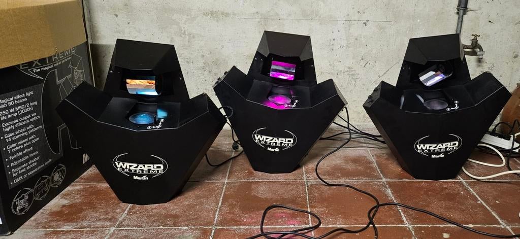 Martin Extreme Wizard, Musique & Instruments, Lumières & Lasers, Enlèvement, Utilisé, Lumières