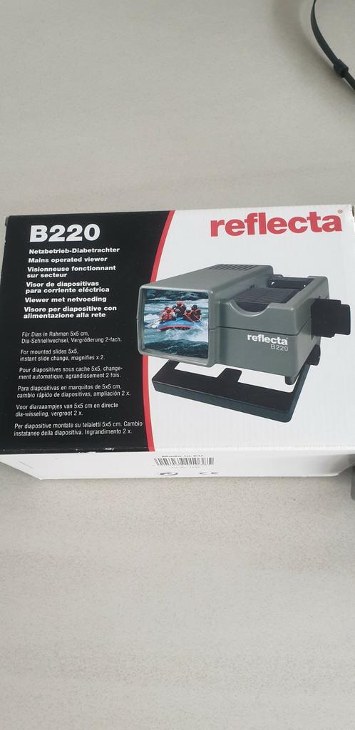 Reflecta B220 viewer met netvoeding. NU verlaagde prijs €30, Ophalen of Verzenden, Zo goed als nieuw