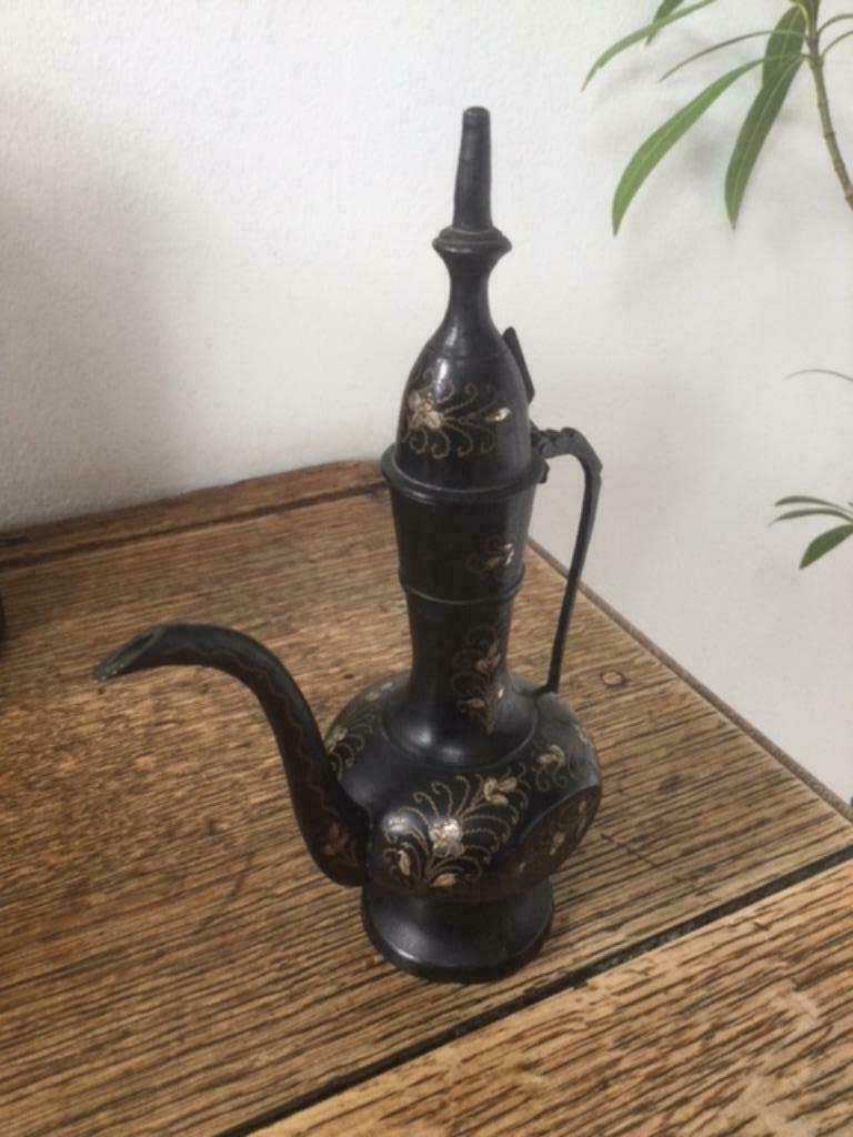 Théière miniature  en métal, Enlèvement ou Envoi