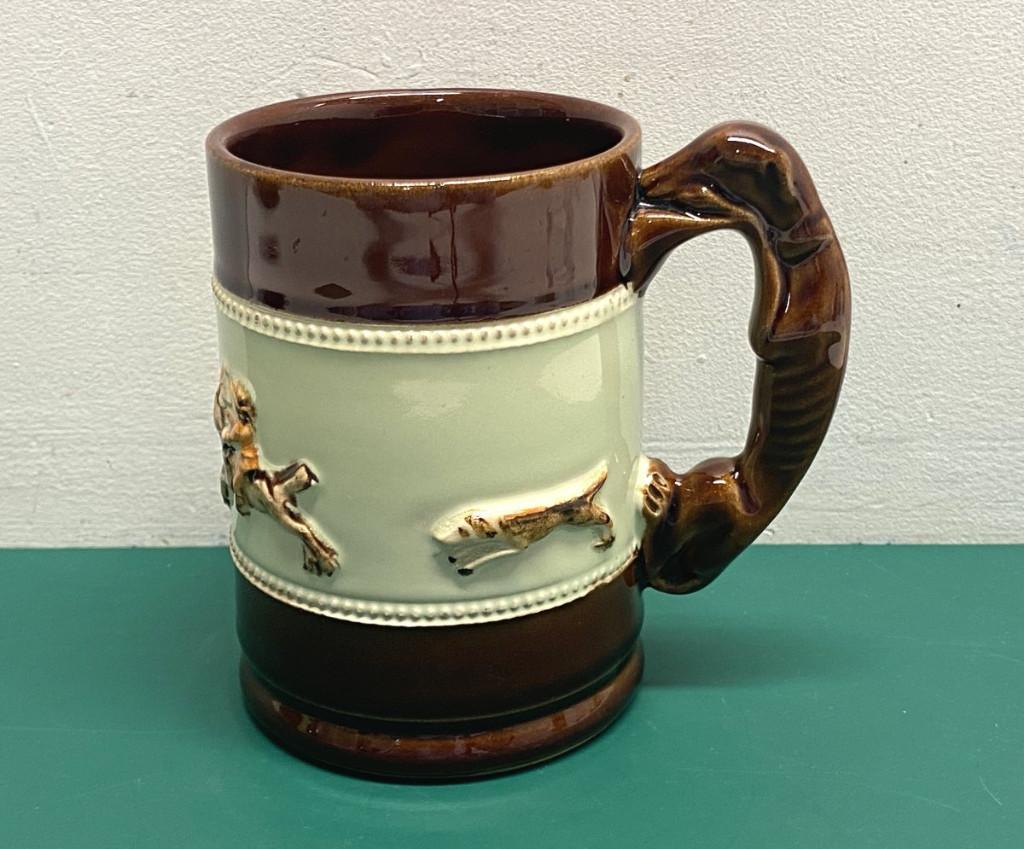 Tasse en grès Denby avec manche en teckel, Enlèvement ou Envoi