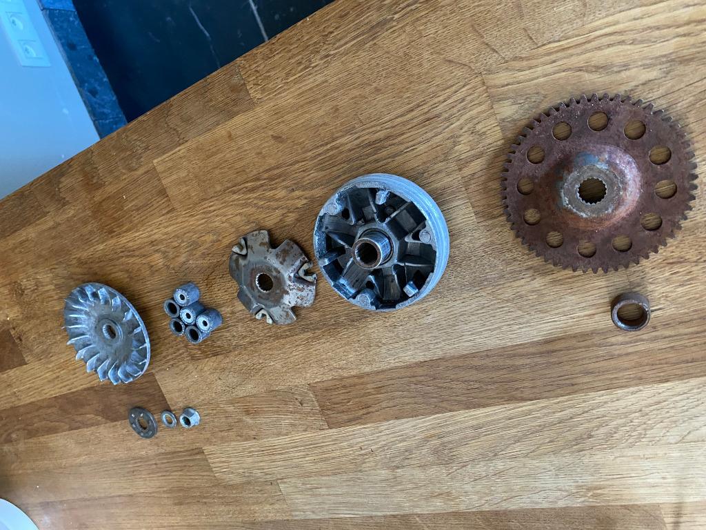 Variateur complet PGO BIG MAX, Fietsen en Brommers, Brommeronderdelen | Scooters, Ophalen of Verzenden