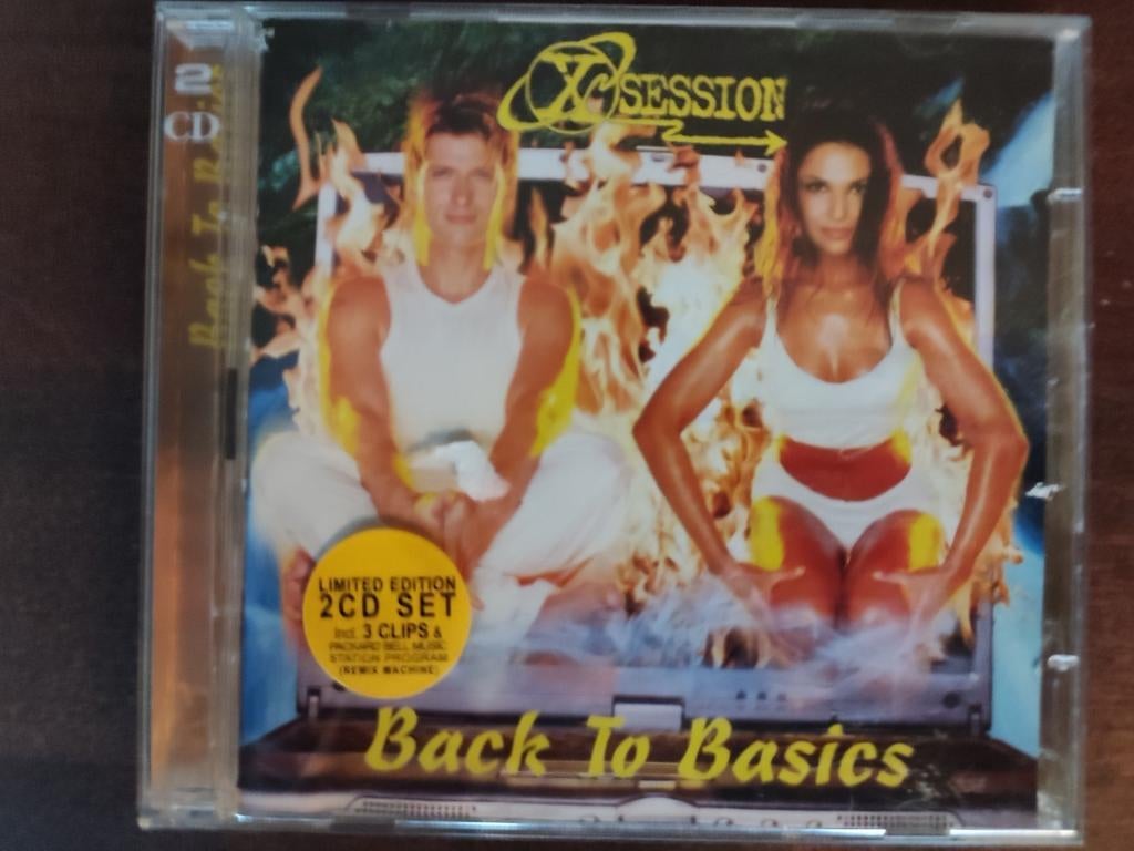 2-CD : X-SESSION - BACK TO BASICS, Cd's en Dvd's, Ophalen of Verzenden, Zo goed als nieuw