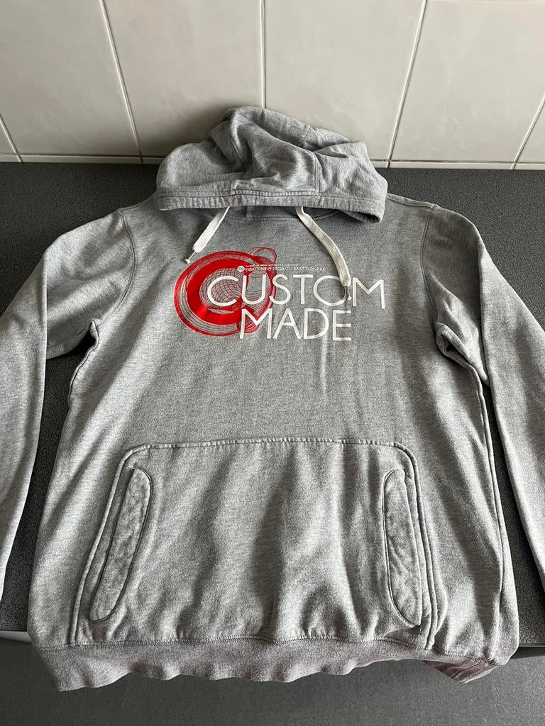 Grijze hoodie JBC - maat L, Kleding | Heren, Truien en Vesten, Maat 52/54 (L), Ophalen of Verzenden, Grijs, Gedragen