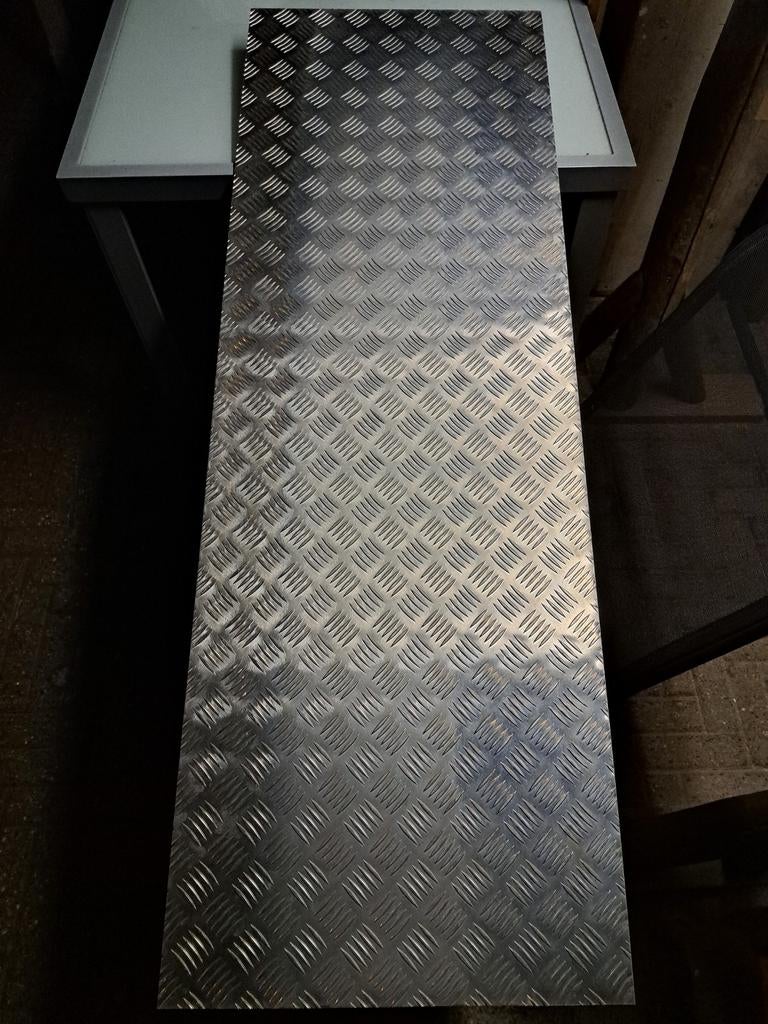 Traanplaat in aluminium, Enlèvement, Neuf