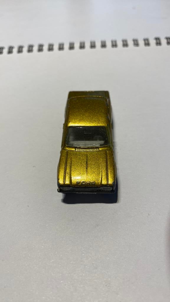 Vintage auto Polistil Ford Escort RJ 19, Ophalen of Verzenden, Gebruikt, Auto, Overige merken