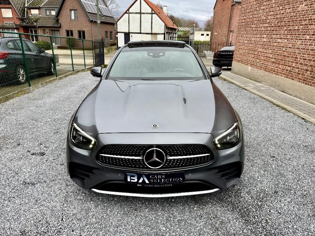 Mercedes E300de 9G AMG | Acc | 360 | Open Dak! | Burmester, Auto's, Automaat, Achterwielaandrijving, 4 cilinders, USB