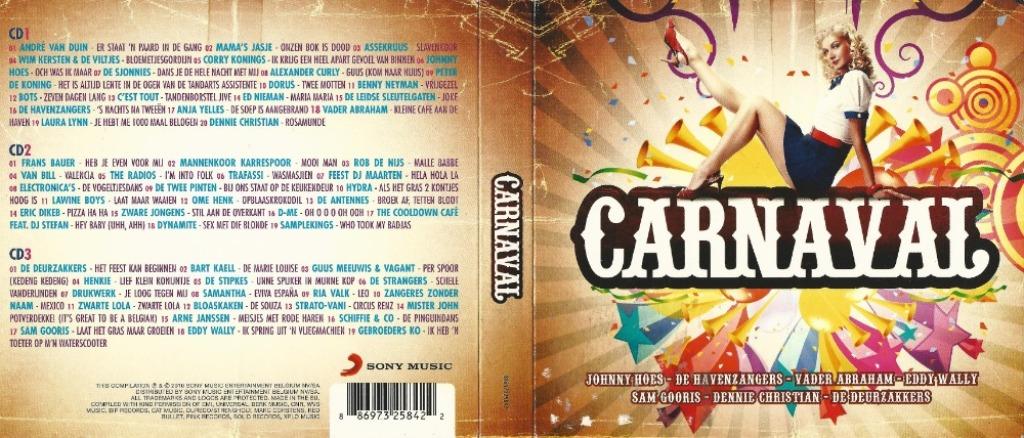 3CD-BOX * CARNAVAL, Ophalen of Verzenden, Gebruikt