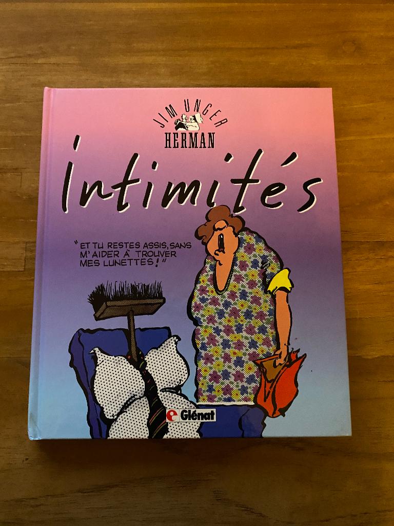 Herman Tome 4: Intimités de Jim Unger, Enlèvement ou Envoi, Comme neuf, Unger