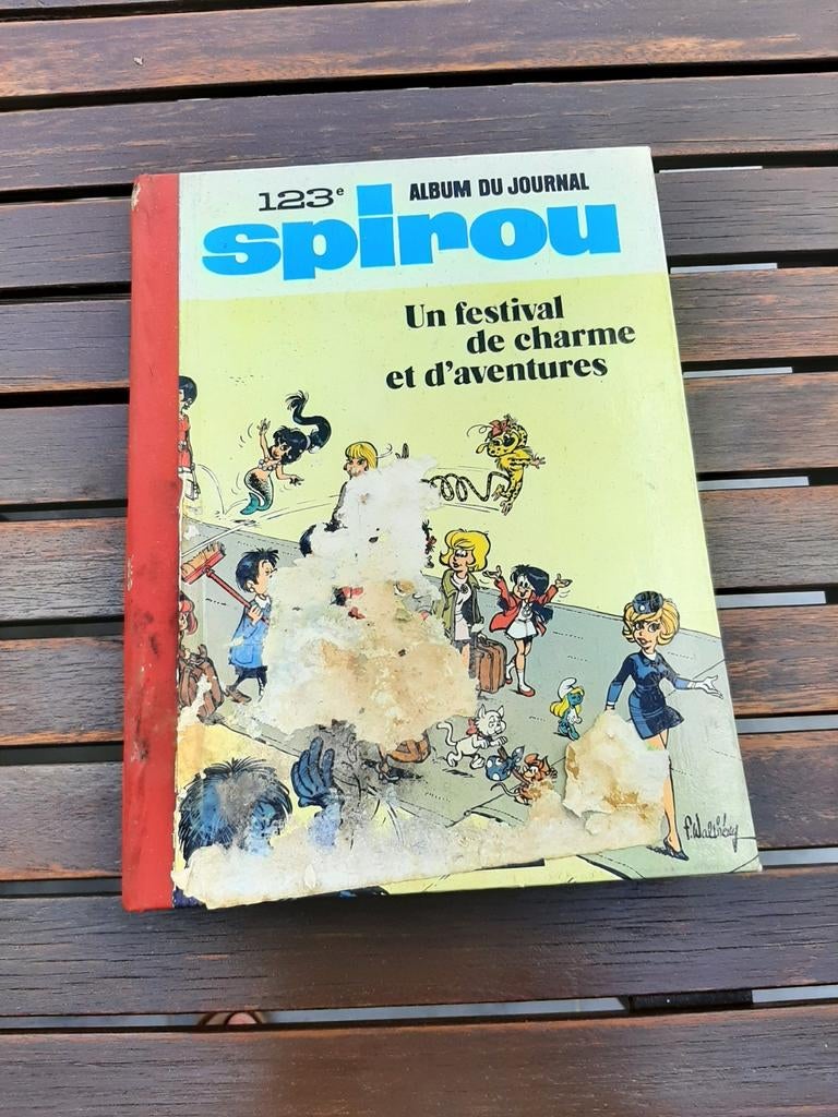 Livre Spirou n123, Enlèvement ou Envoi, Comme neuf