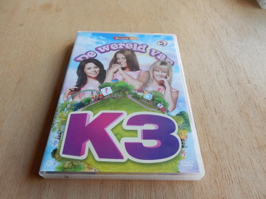 nr.2408- Dvd: de wereld van K3 (deel 3) - kinderfilm, Alle leeftijden, Ophalen of Verzenden, Avontuur, Film