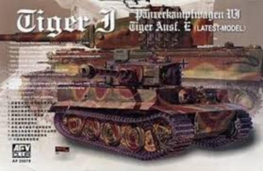 AFV 35079 Tiger I Ausf. E latest Version échelle 1/35, Neuf, Autres marques, Tank, Enlèvement ou Envoi