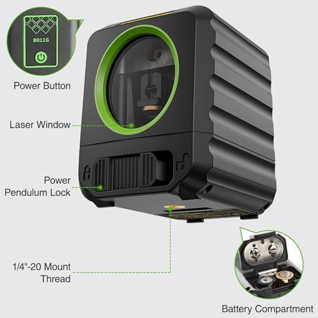 Huepar Laserwaterpas SNELLE GRATIS LEVERING, Doe-het-zelf en Bouw, Verzenden, Nieuw, Accessoires