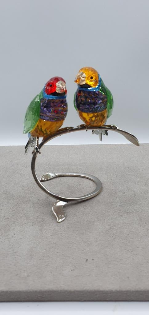 Swarovski tropische vogels Gouldamadines., Ophalen of Verzenden