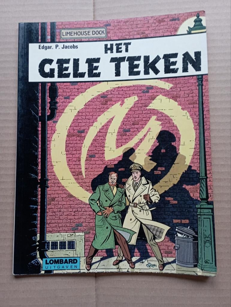 Het gele teken - Edgar P. Jacobs (1970), Gelezen, Edgar P. Jacobs, Eén stripboek, Ophalen of Verzenden