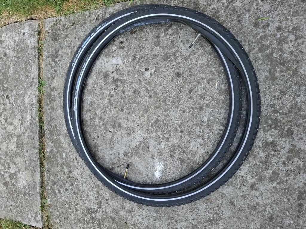 Schwalbe Marathon Winterbanden, Fietsen en Brommers, Fietsonderdelen, Gebruikt, Band, Ophalen