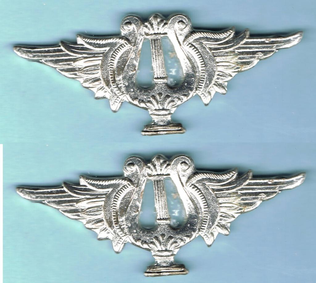 Belgian Air Force Collar Insignia ( H5 ), Ophalen of Verzenden, Luchtmacht, Embleem of Badge