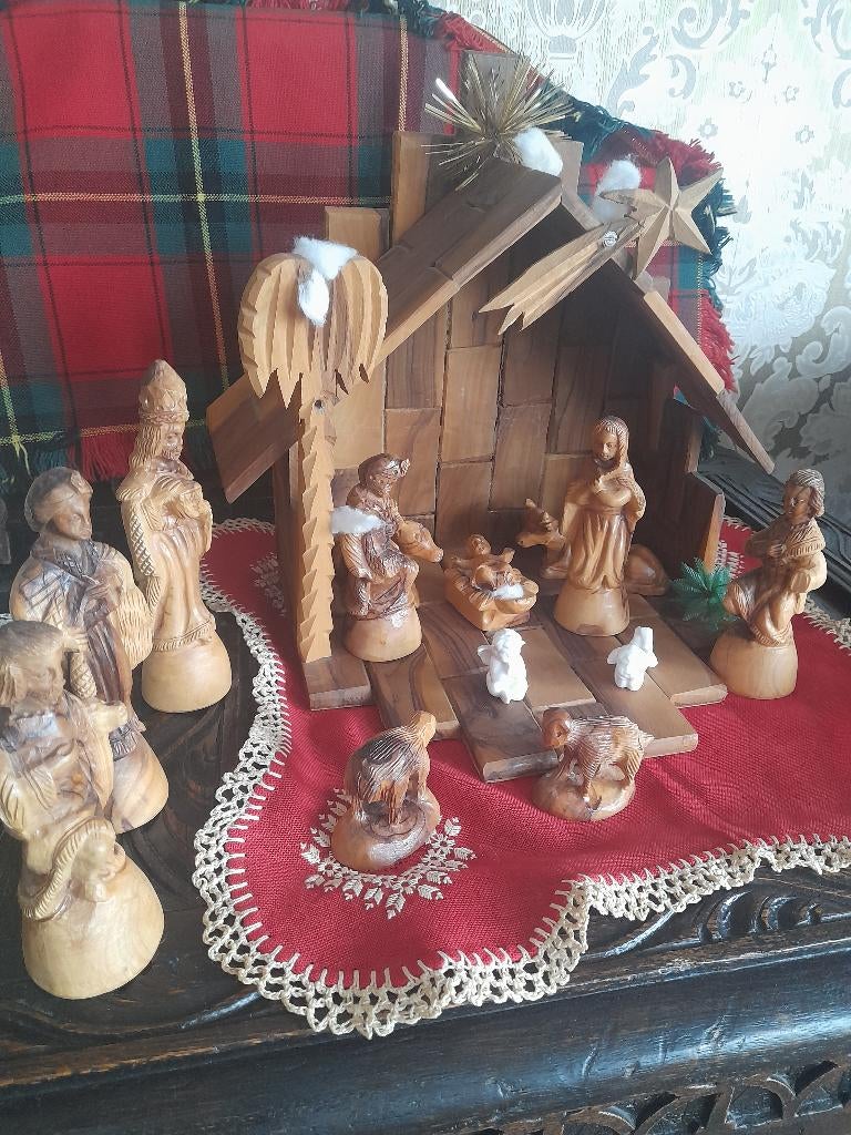 Kerststal hout, Diversen, Kerst, Ophalen