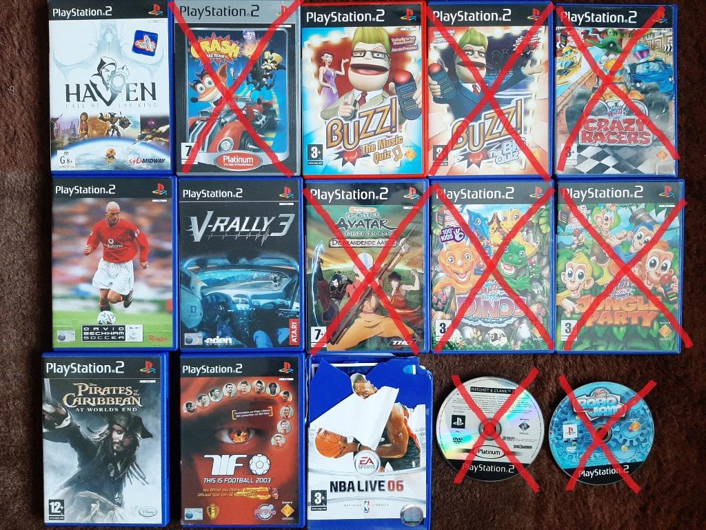 Playstation PS2 games spelletjes, Games en Spelcomputers, Ophalen of Verzenden