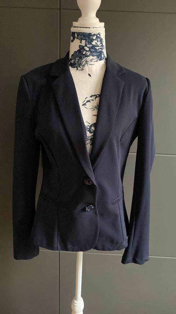 Blauwe blazer lola&liza maat 40, Enlèvement ou Envoi, Comme neuf, Taille 38/40 (M)