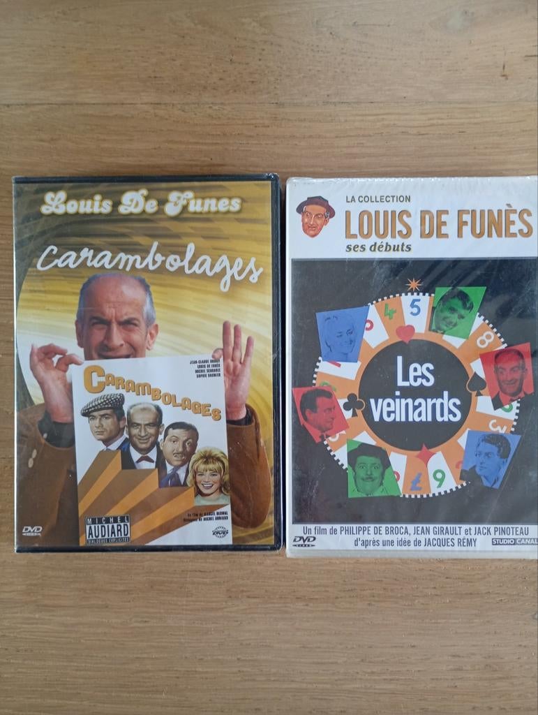 Lot 2 DVD Louis de Funès neuf sous blister, Alle leeftijden, Ophalen of Verzenden, Nieuw in verpakking, Actiekomedie