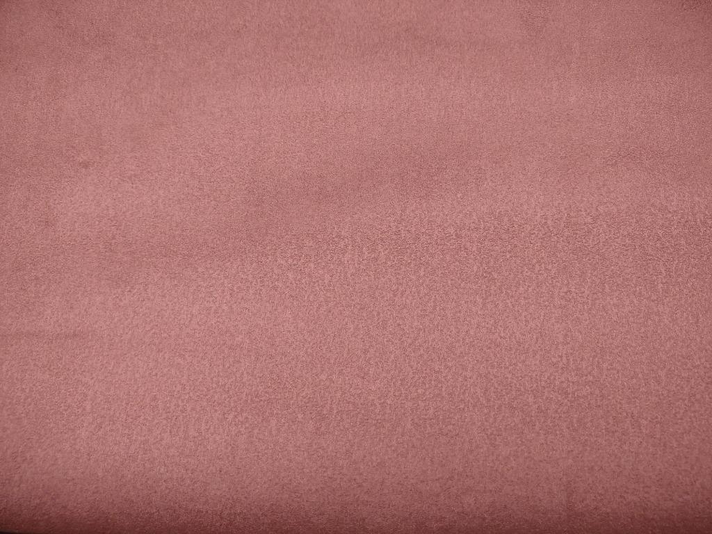 Marsala suède meubelstof, Overige kleuren, 120 cm of meer, Ophalen of Verzenden, Zo goed als nieuw
