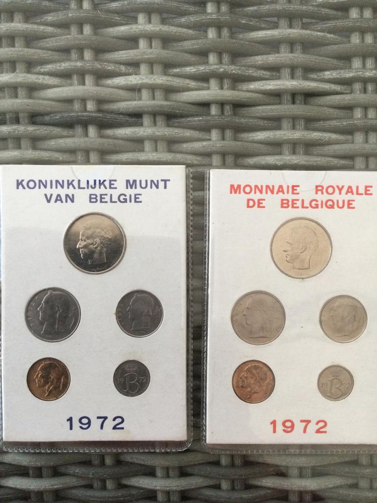 Muntenset 1972 België, Ophalen of Verzenden