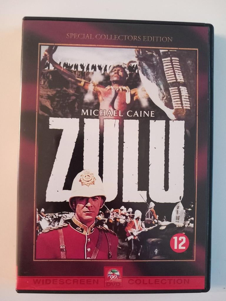 Dvd Zulu met Michael Caine (Filmklassieker) AANRADER, Cd's en Dvd's, Ophalen of Verzenden
